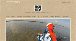 Desktop Screenshot of fishhidesportswear.com